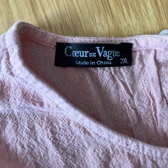 Coeur de Vague Tiered Swing Tank 2X - Picture 5 of 7